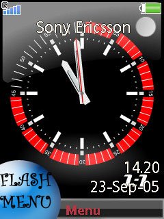 Flash Chrome Clock -  1