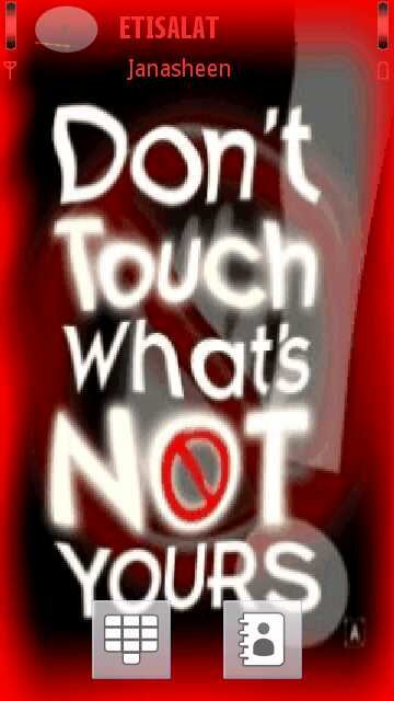 Dont Touch -  1