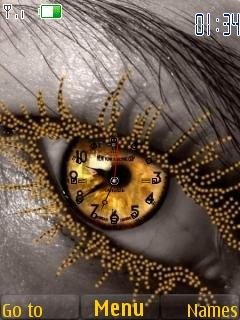 Swf Golden Eye Clock -  1