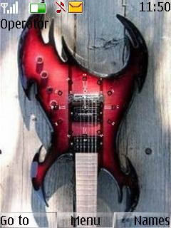 Swf Guitar Clock -  1