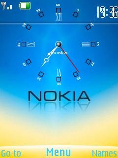 Swf Nokia Clock -  1