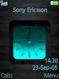 Blue Clock -  1