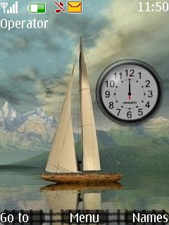 Swf Sail Away Clock -  1