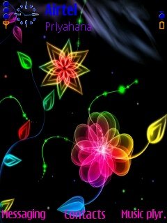 Neon Flowers -  1