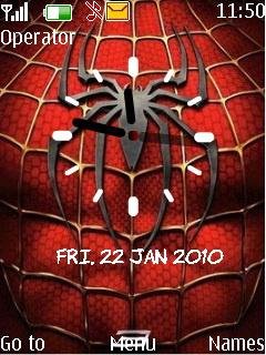 spiderman clock -  1