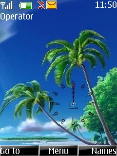 Swf Tropical Clock -  1