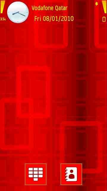 Red Abstract -  1