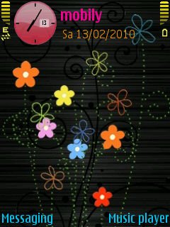Flowers Dots -  1