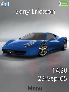 Ferrari 458 Blue -  1