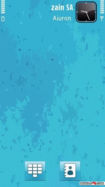 Blue Abstract -  1