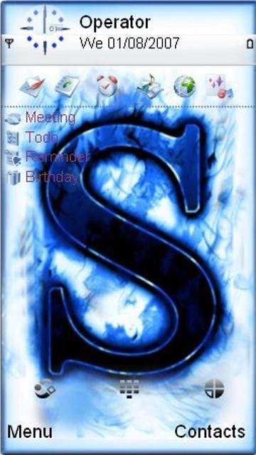 Letter S -  1