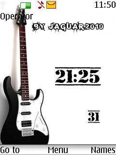 Guitar Clock -  1