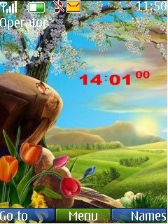 Spring Nature Clock -  1