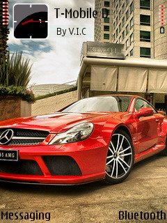 Red Mercedes -  1