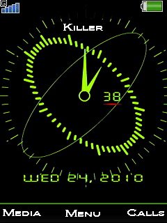 Green Clock -  1