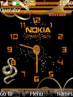 Gold Clock -  1