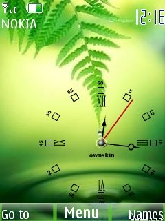 Green Flash Clock -  1