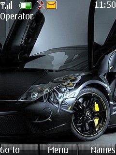 Black Lamborghini -  1