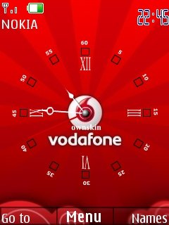 Vodafone Clock -  1