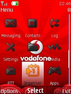 Vodafone Clock -  2