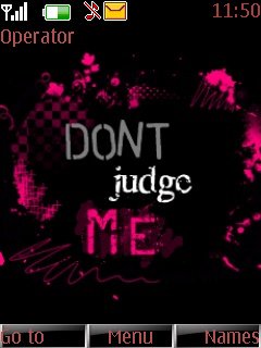 Dont Judge Me -  1