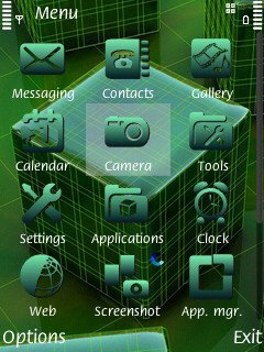 Green Cubes -  2