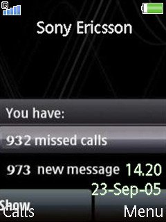 Missed Calls -  1