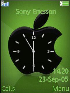 Animated Apple Clock -  1
