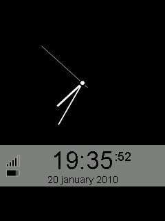 Animated Black Clock -  1