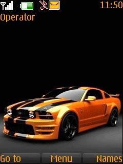 Orange Mustang -  1