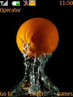 Orange Splash -  1