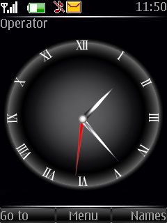 Swf Black Clock -  1