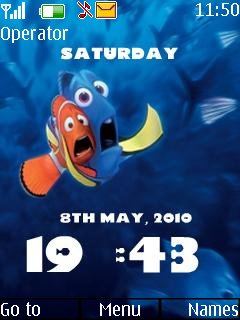 Finding Nemo Clock -  1