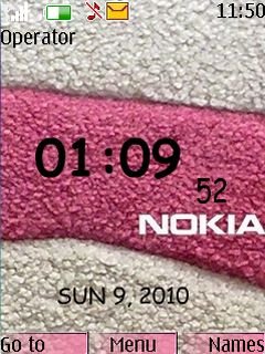 Nokia With Clock -  1