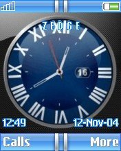 Blue Clock -  1