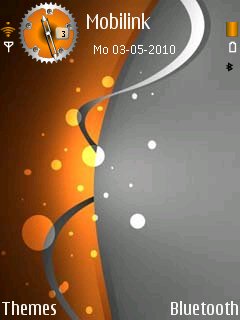 Orange Bubbles -  1