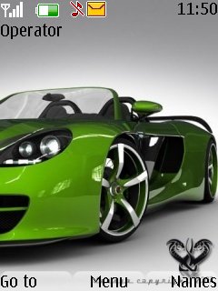 Green Supercar -  1