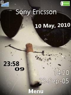 Cigarette Clock -  1