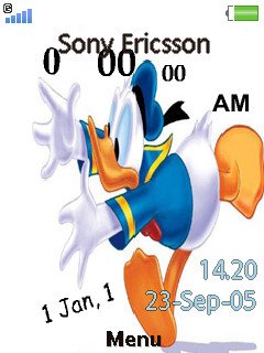 Donald Clock -  1