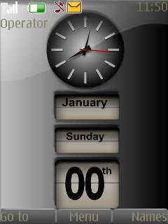 Clock And Calender -  1