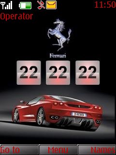 Ferrari Clock -  1