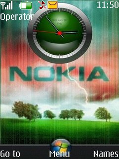 nokia clock -  1