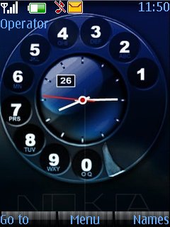 Nokia Dialer Clock -  1