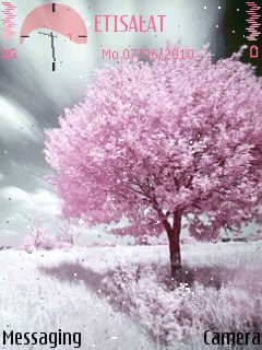 Animated Pink Tree -  1