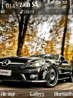 Black Mercedes Slr -  1