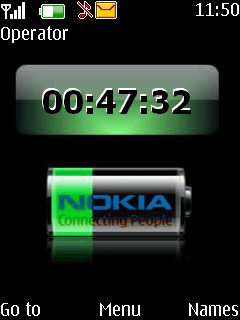 Nokia Battery Clock -  1
