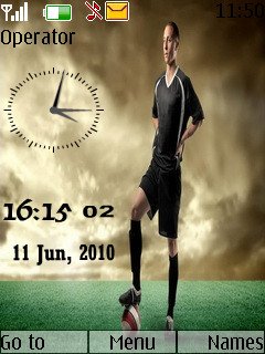 Soccer Clock -  1