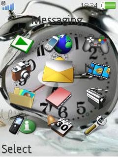 Animted Broken Clock -  2