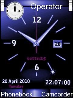 Blue Clock -  1