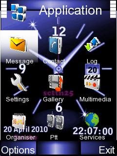 Blue Clock -  2